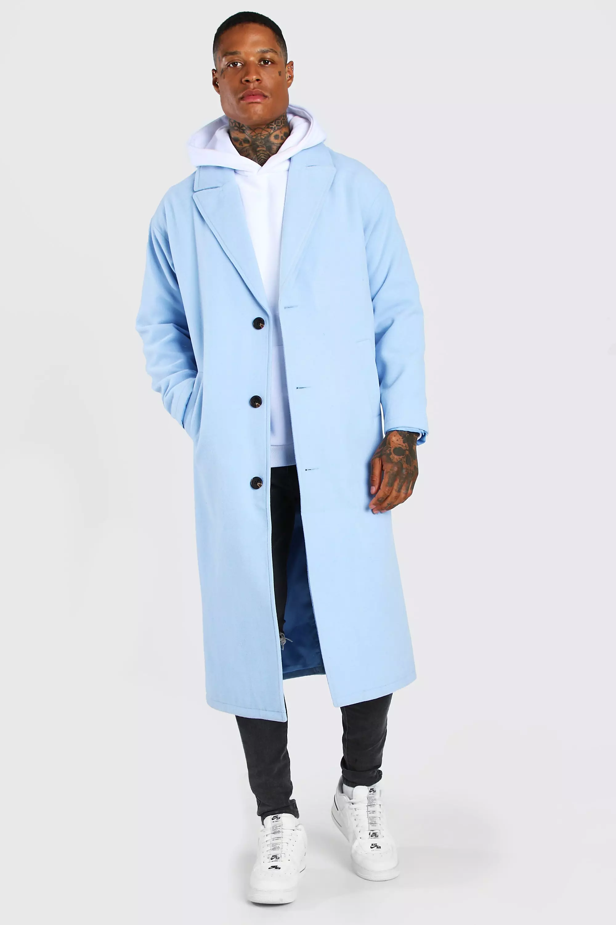 Extra shop long overcoat